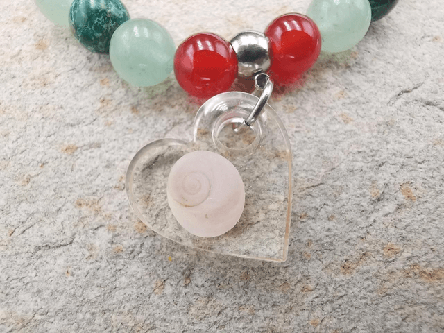BPO.008 Bracelet aventurine cornaline 
