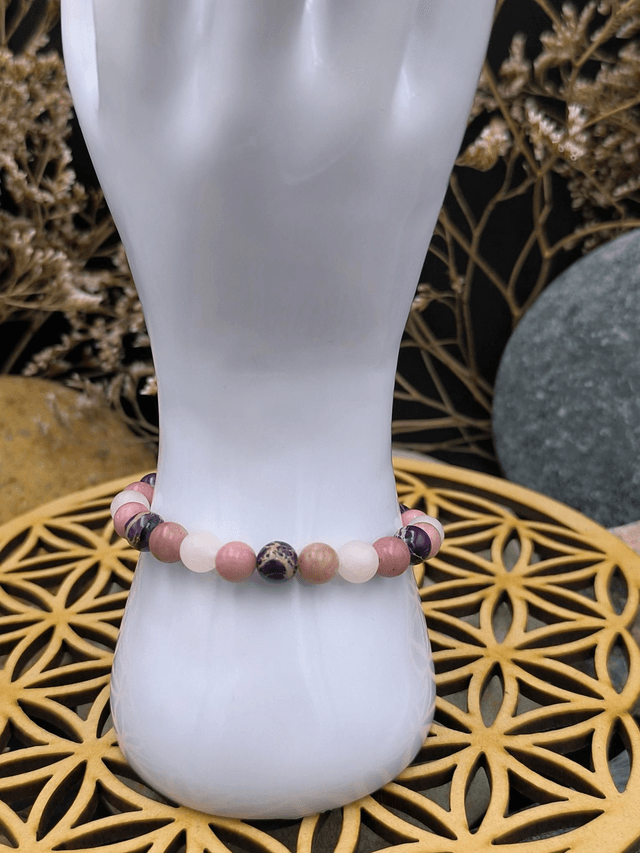 BP.041 Bracelet rhodonite 